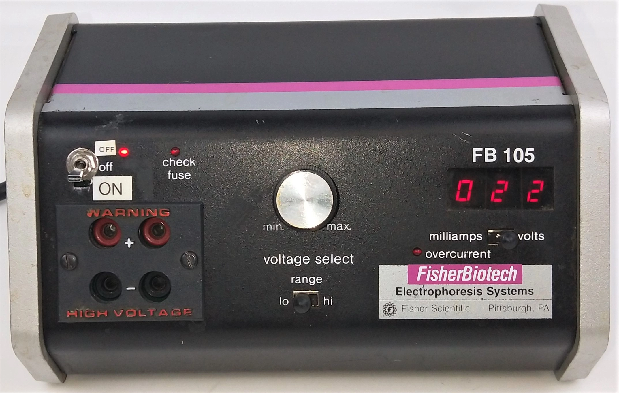 Fisher Biotech FB 105 Electrophoresis Power Supply
