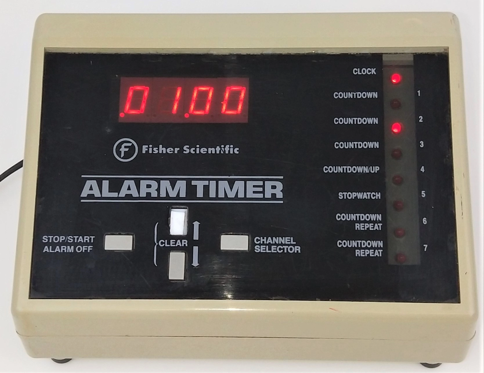 Fisherbrand Traceable Digital Three-Channel Alarm Timer with Triple-Line