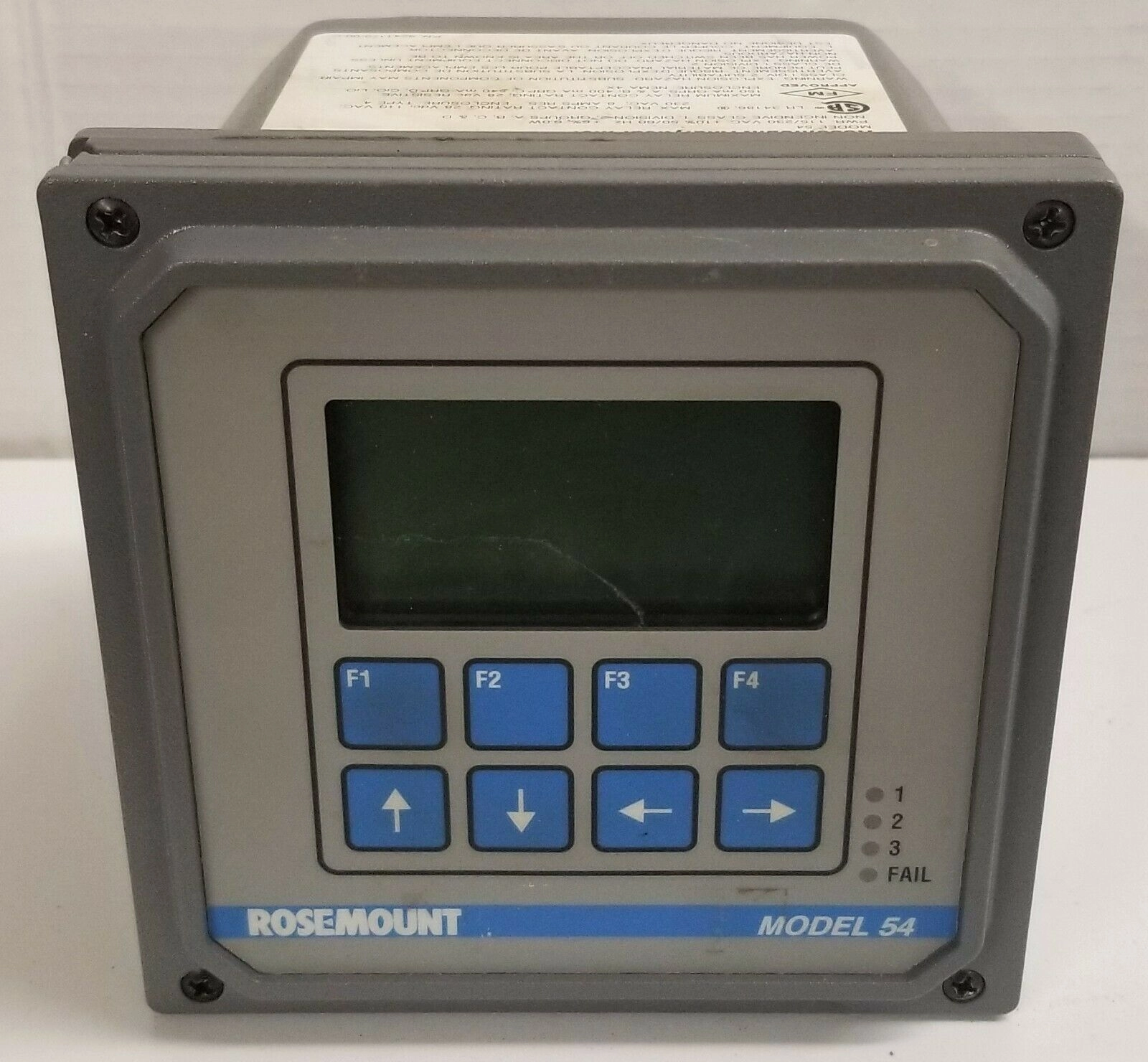 Rosemount 54e PH-ORP Analyzer - Controller