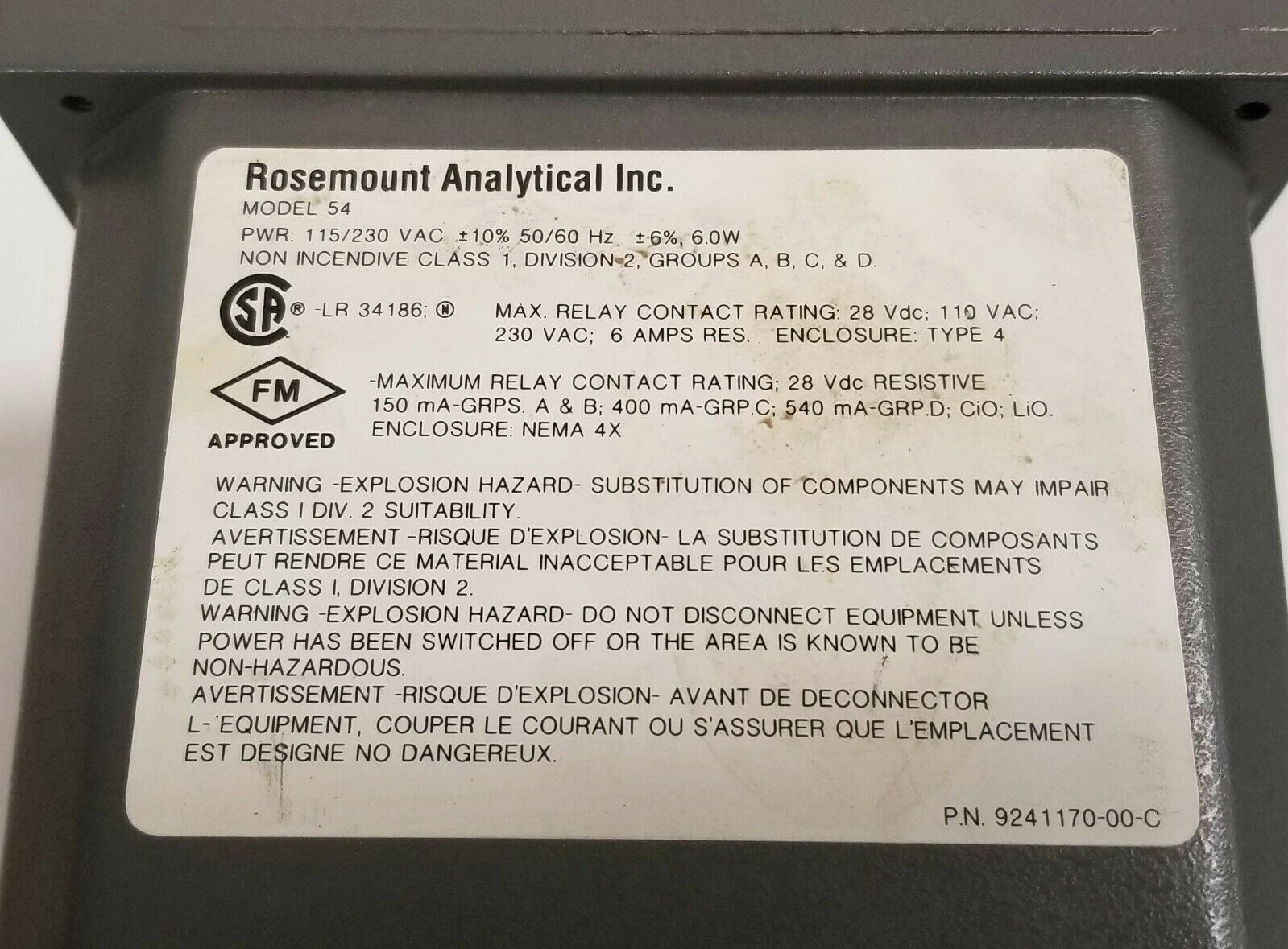 Used Oakton TDS 6+ Digital TDS-Conductivity Meter with Probe for Sale at  Chemistry RG Consultant Inc