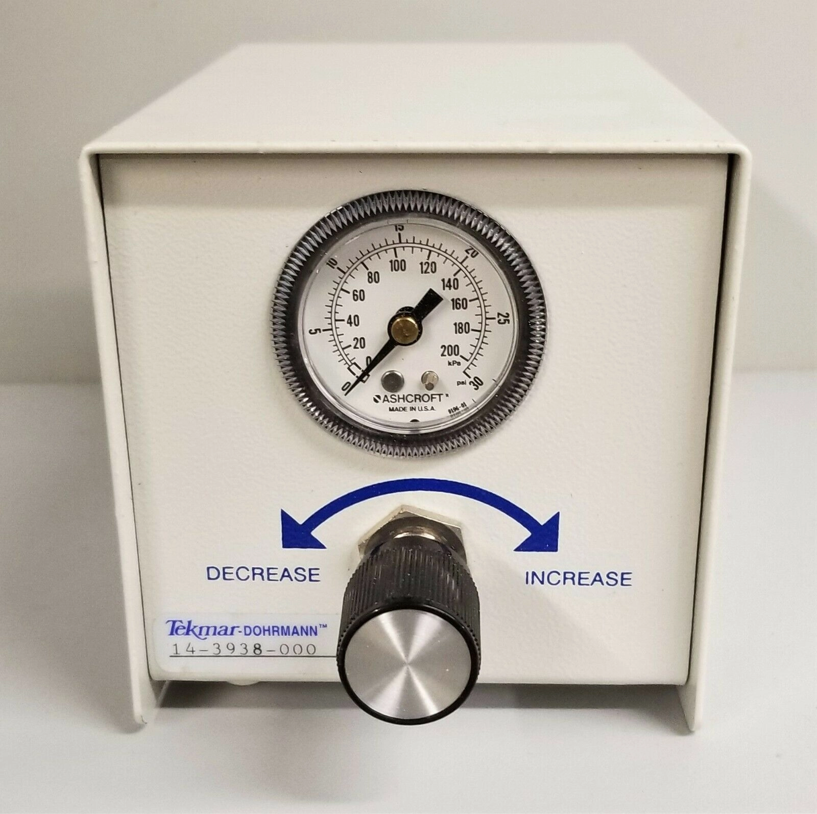 Tekmar Dohrmann 14-3938-000  Variable Injection Pressure Regulator