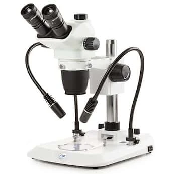 Cole-Parmer MSS-400 Trinocular Stereoscope, Single-Arm Stand