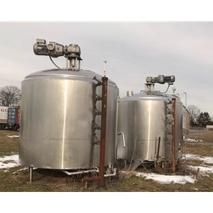 1500 Gal Mojonier Bros. Co.  Stainless Steel Kettle