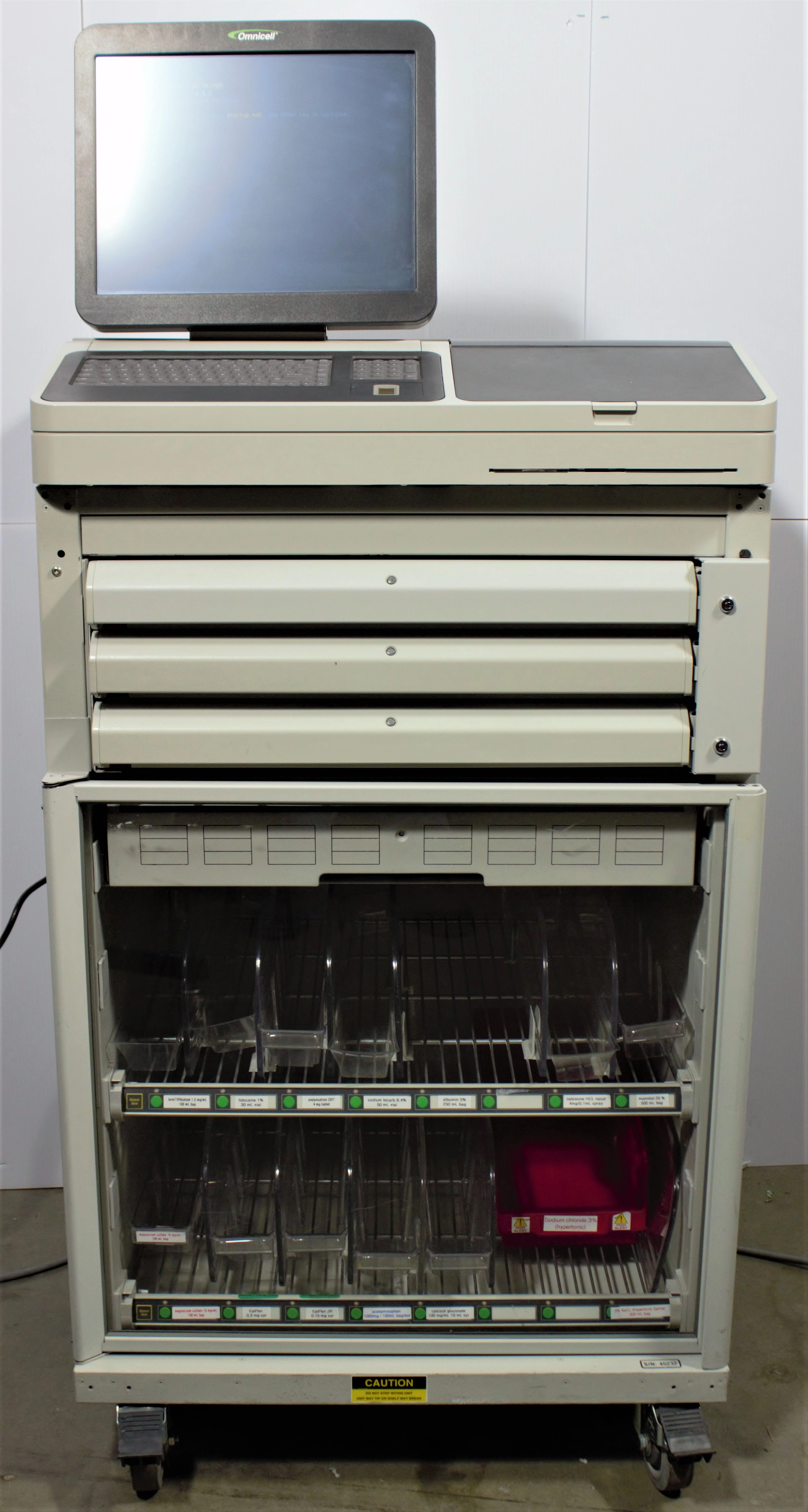 OMNI XT Half-Cell Automated Medication Dispensing System Drug Storage Cabinet - 3369856