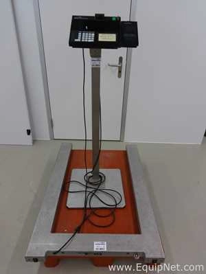 Mettler DP1500S Mobile Floor Scale with Printer