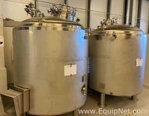 4000 Liters Filtrate Vessel BCD Engineering With Agitator And Jacket