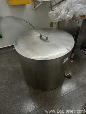 Lot with Stainless Steel Reservoir Tank and Stainless Steel Filter