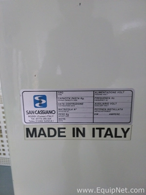 SANCASSIANO Impastatrice S.F. Mixer