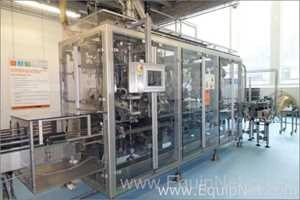 Optima Packaging MFL Volumetric And Auger Dosing Bottle Powder Filling And Sealing Line