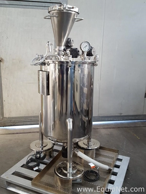 TECNINOX 238 LITER MIXING TANK WITH LOAD CELLS