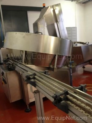 Ozaf Model RO1500 Bottle Unscrambler with Hopper Elevator