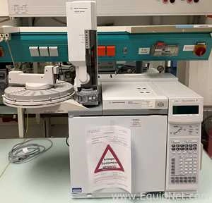 Lot 155 Listing# 889293 Agilent Technologies 6890N Network GC System with G2613A Injector and G2614A Autosampler