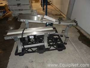 Stainless Steel Belt Conveyor Sections With Motovario Drive