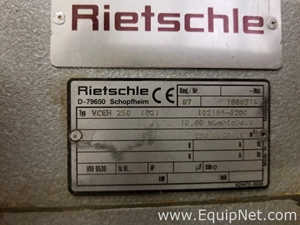 Rietschle Thomas vceh 250 Vacuum Pump