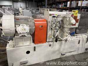 Coperion ZSK50MC Extruder With Sterling SMCW20 Water Chiller and Temperature Controllers