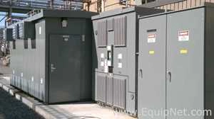 Unused Schneider Electric - Square D Electric Switchgear - Substation J