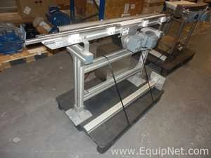 Karith Easy Belt Conveyor On Stainless Steel Frame With Control Panel