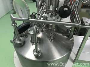 Pierre Guerin 1600 liters stainless steel tank with agitation