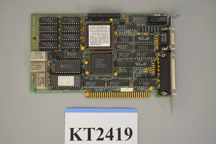 KLA-Tencor | EV659-00231-00, Everex 8 Bit Video Adapter Card