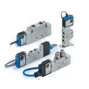 SMC | 51-SY5000/7000/9000 Series, Intrinsically Safe Explosion-proof System 5 Port Solenoid Valve