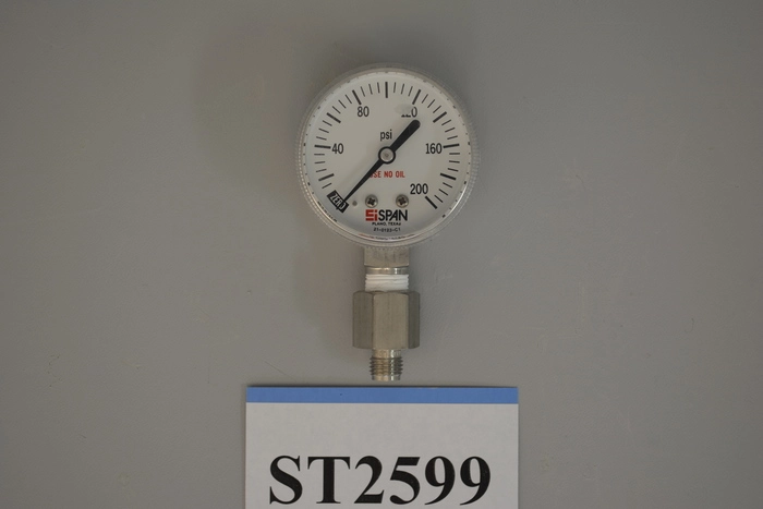 Semitool | 21-0123-C1, 0-200 PSI Span Pressure Gauge