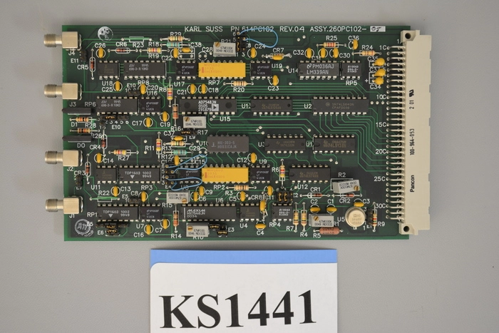 Suss | 260PC102A, 2 Channel 12-Bit D/A Converter Board