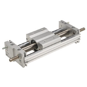SMC | CY1S Series, Magnetically Coupled Rodless Cylinder