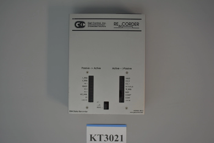 KLA-Tencor | INT09001, 84 Data Recorder