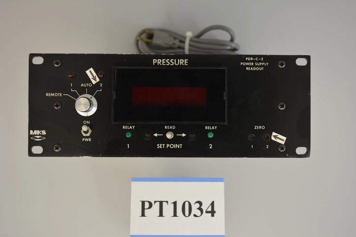 Plasmatherm | MKS PDR-C-2, Pressure Controller