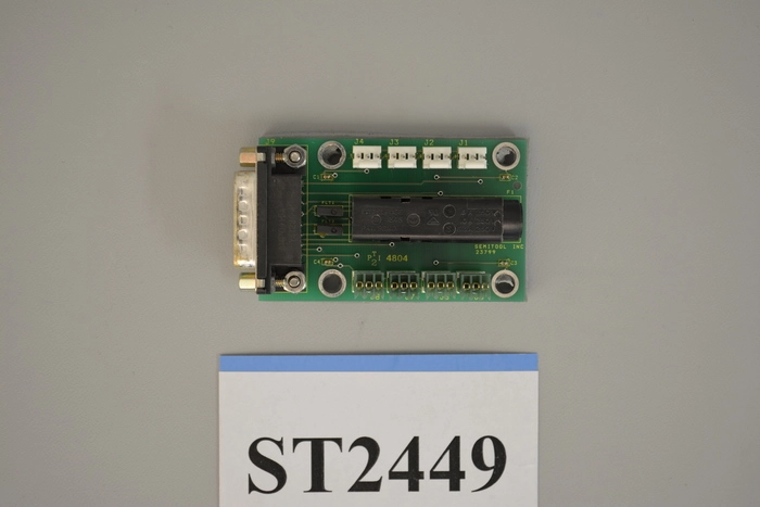 Semitool | 23799-01, WIP Sensor Interface Board