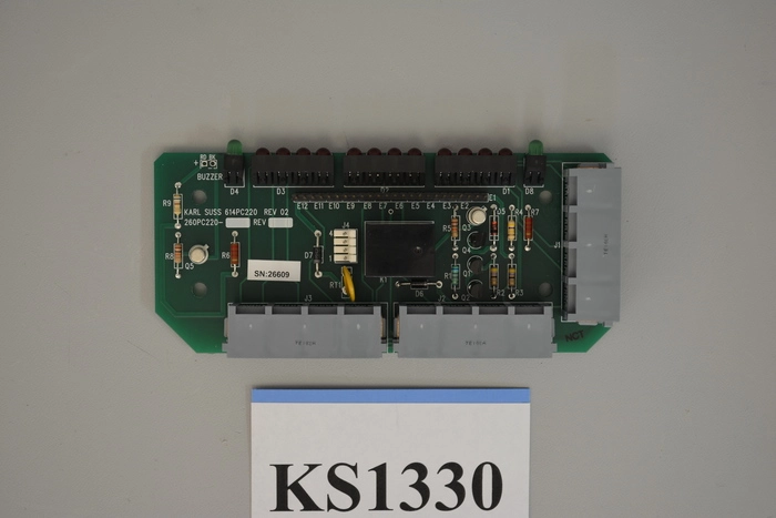 Suss | 260PC220, MHU Safety Interface Board