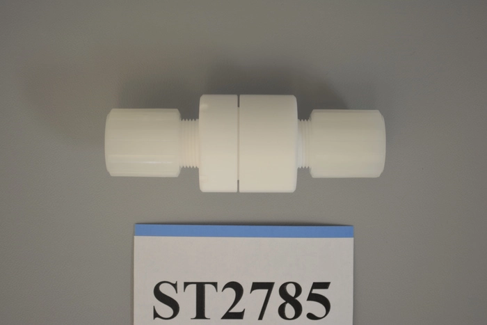 Semitool | Check Valve, 1/2in Flare Connectors