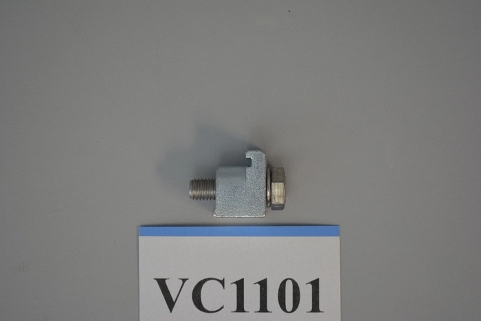 Vacuum Components | ISO160250SCCZP-012, ISO160-250 Single Claw Clamp L=23 (M10/S) #Steel+Zn