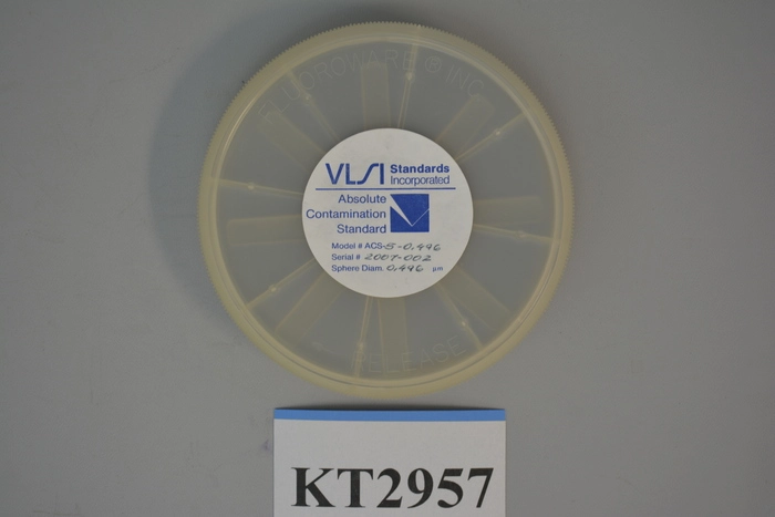 KLA-Tencor | ACS-5-0.496, VLSI 4&Prime;/100mm 0.496um PSL Wafer