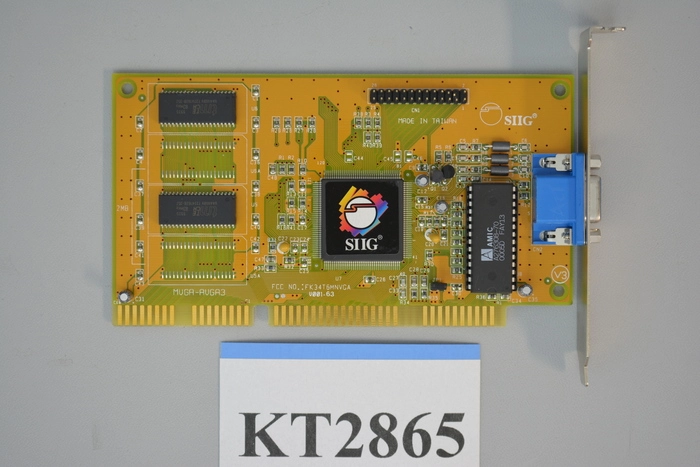 KLA-Tencor | MVGA-AVGA3, Video Card