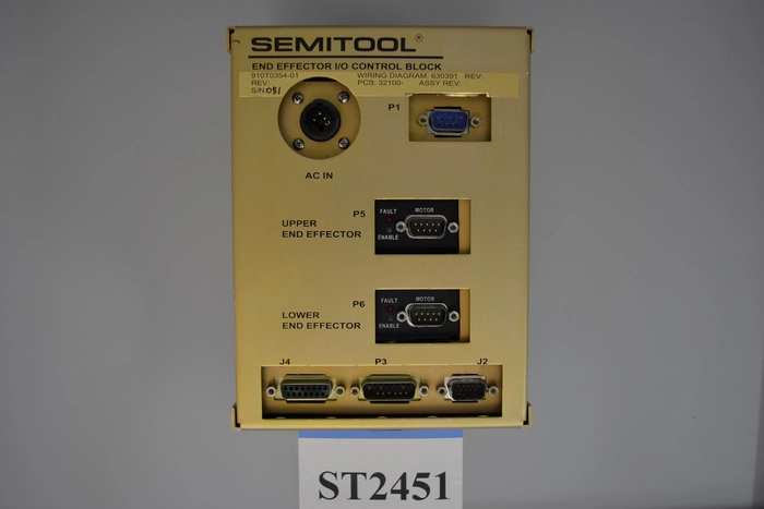 Semitool | 910T0354-01, End Effector I/O Control Block