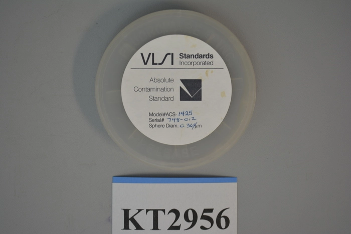 KLA-Tencor | ACS-1425, VLSI 4&Prime;/100mm 0.364um PSL Wafer