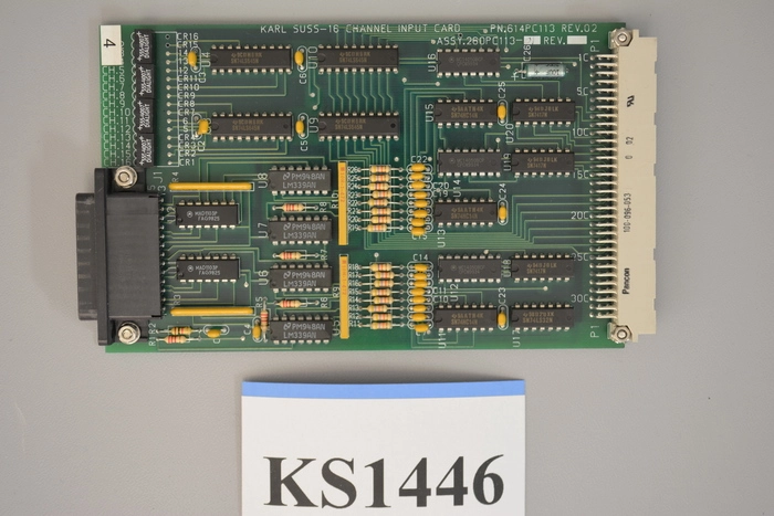 Suss | 260PC113A, 16 Channel Input Card