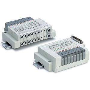 SMC | SZ3000 Series, 5 Port Solenoid Valve/Cassette Type Manifold