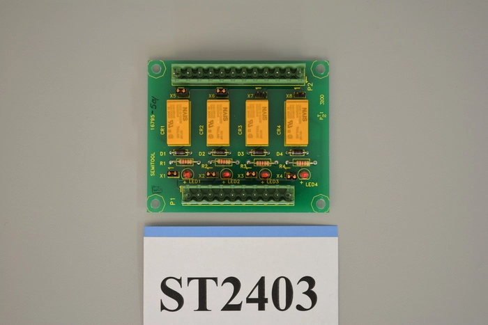 Semitool | 16795-501, Relay Board Assembly