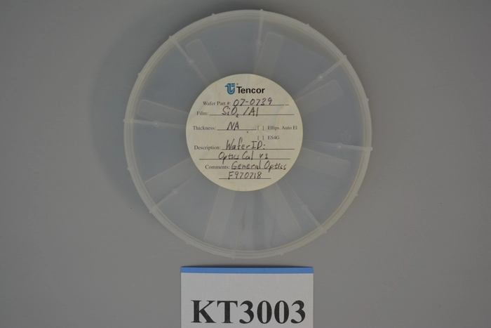 KLA-Tencor | 07-0739, Optics Calibration Wafer