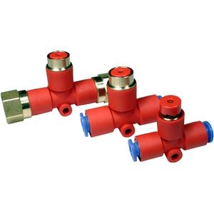 SMC | KE_ Series, Residual Pressure Release Valve with One-touch Fittings