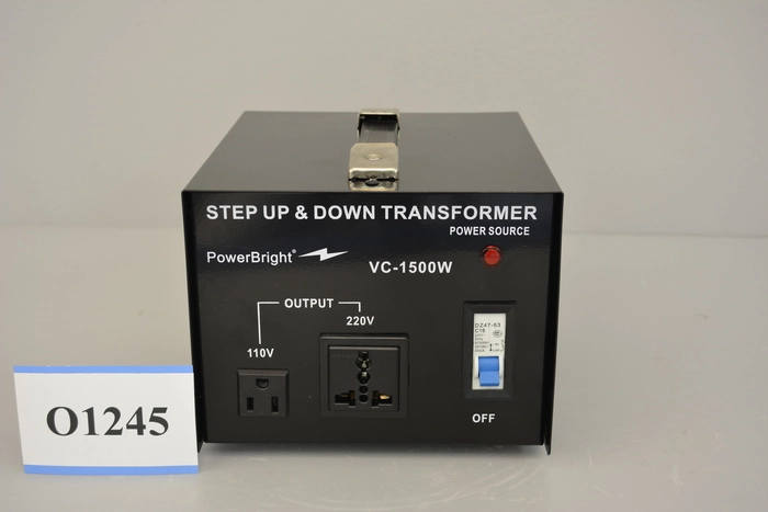 PowerBright | VC-1500W, 1500W Step Up &amp; Down Transformer