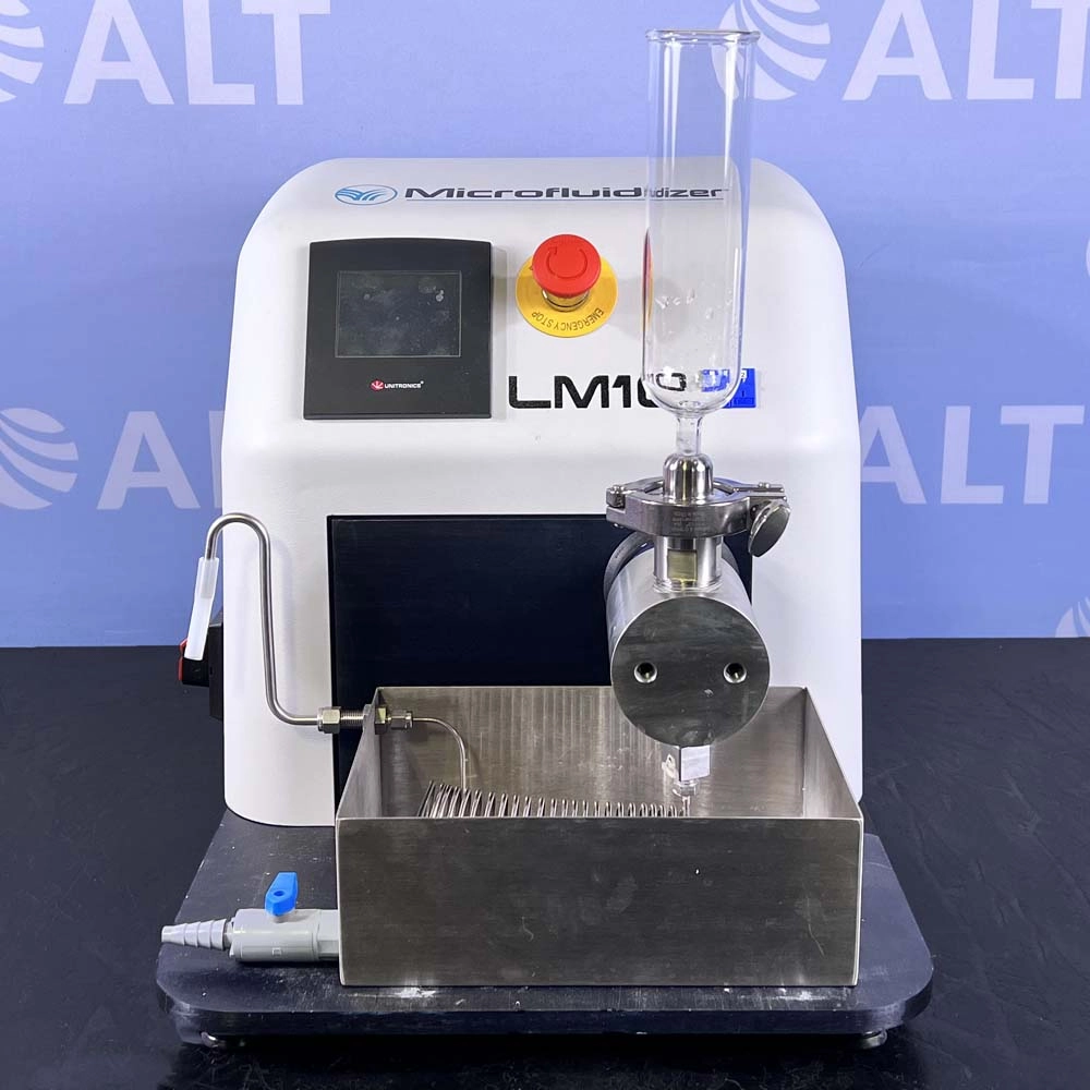 Microfluidics LM10 Microfluidizer High Shear Fluid Laboratory ...