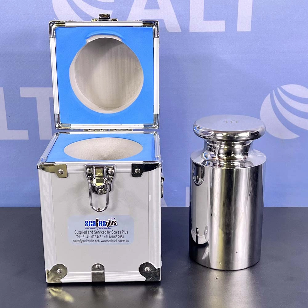 Scales Plus 10 kg. Stainless Steel Scale Calibration Weight, Series CSW242