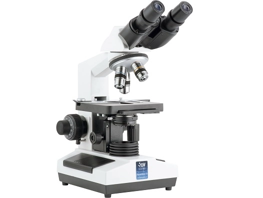 LW Scientific Revelation III-A DIN Achro. Binocular, 4 Obj., LED Biological Microscope