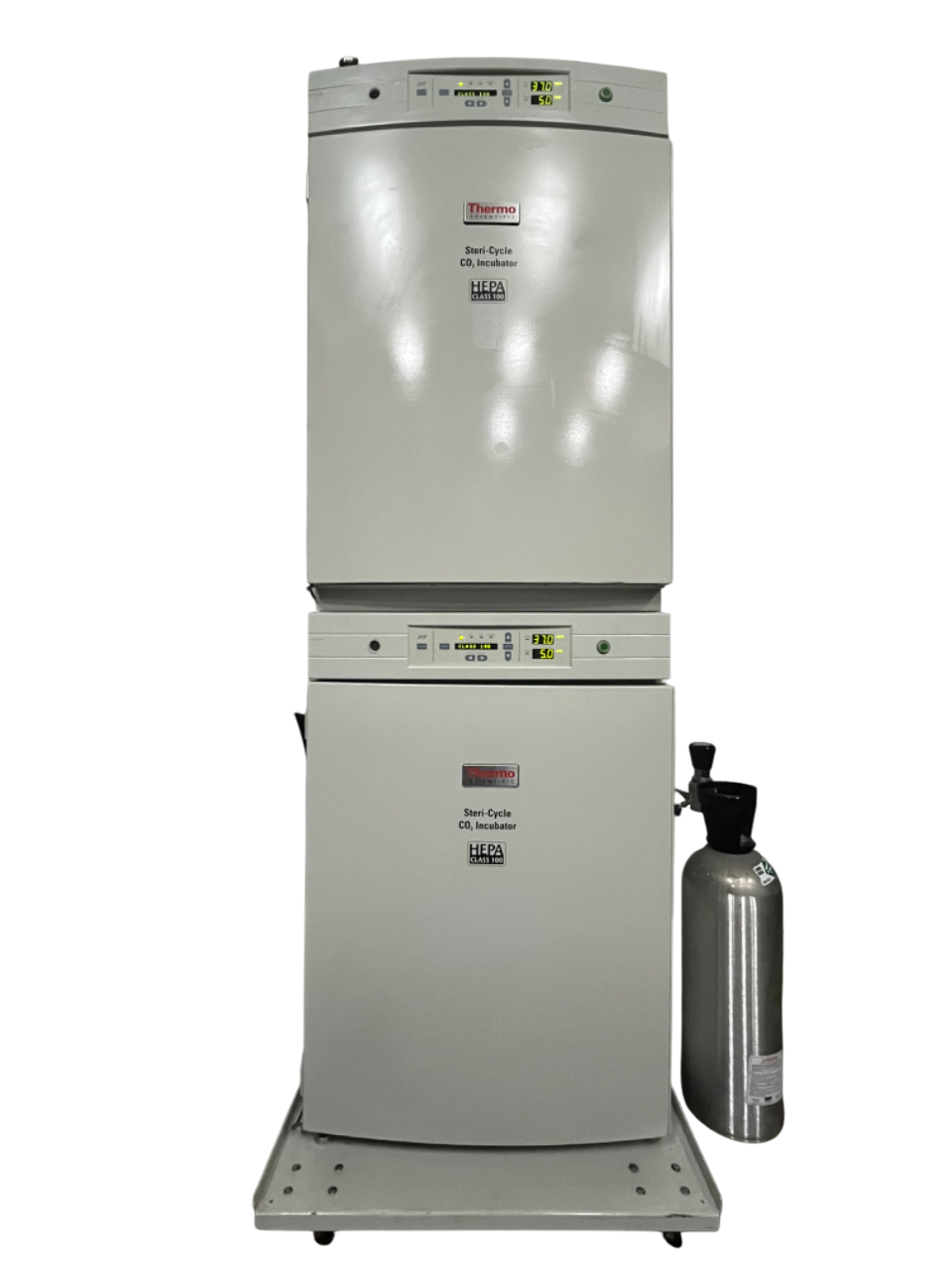  CO2 Incubator -- Fully Working Thermo Steri Cycle 370 Dual Stack CO2 Incubator 