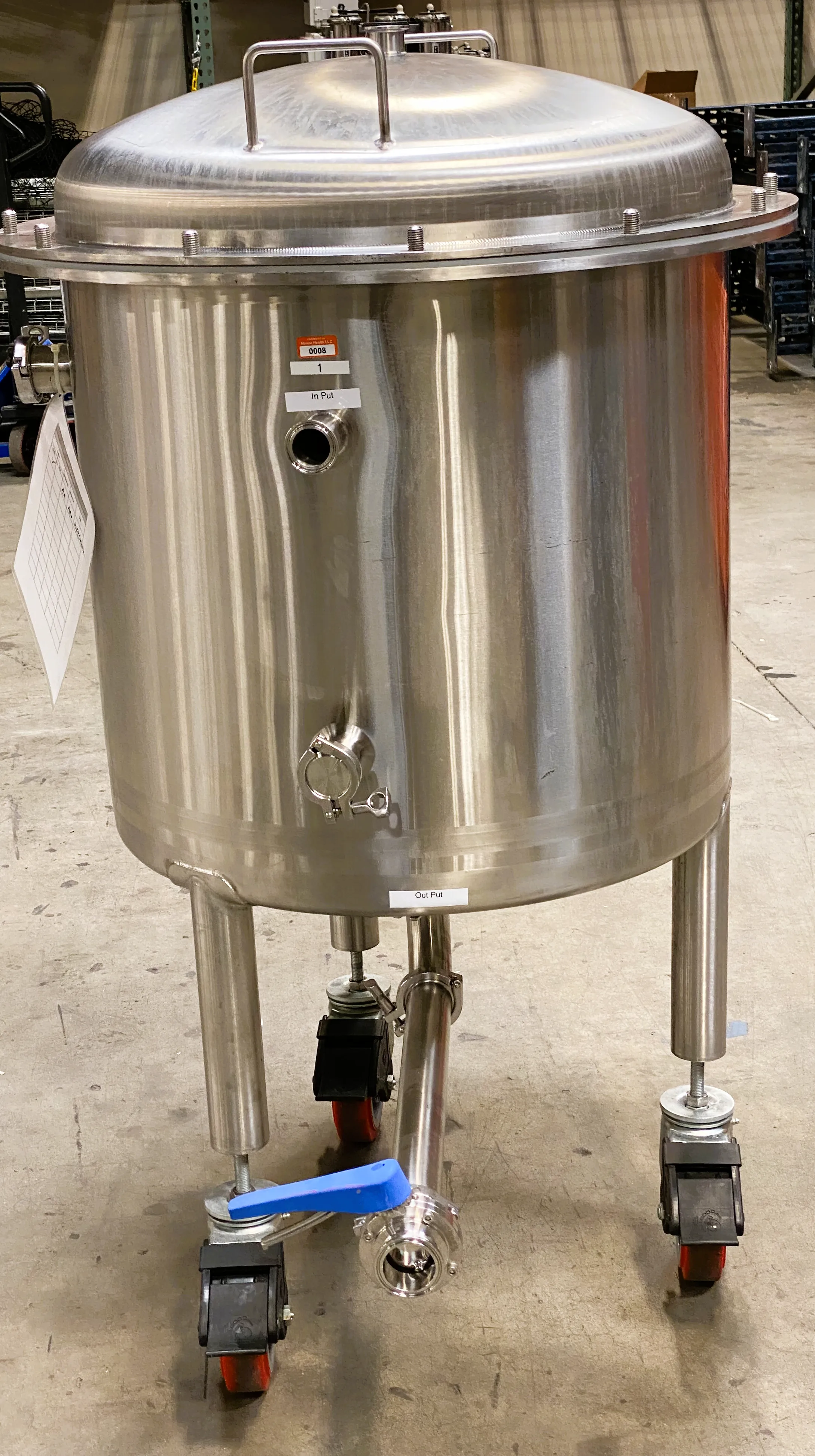 Premier Stainless - 250 Liter 316 Stainless Steel Tank - 2 available
