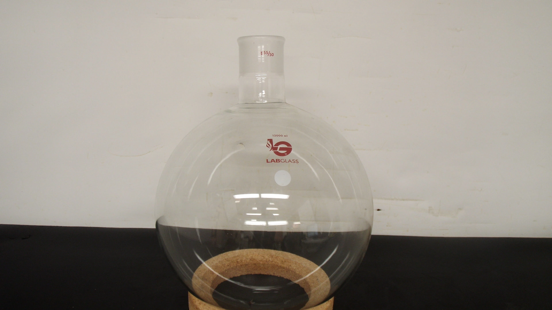 Lab Glass  12,000 mL Round Bottom Flask 55/50
