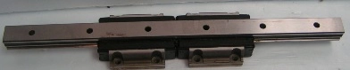 IKO SLIDE LWHT 20, T2H S LINEAR WAY BEARING BLOCKS ON 1 RAIL